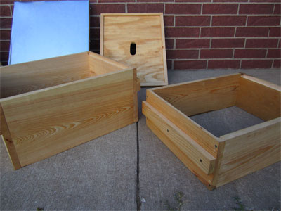 Langstroth style beehive