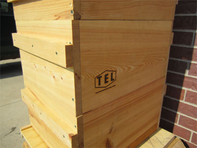 Langstroth style beehive