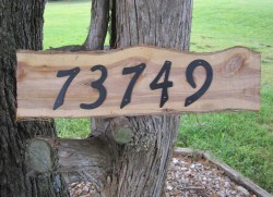 cedar sign