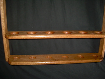fishing rod rack