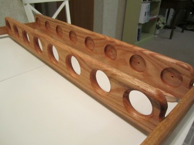 fishing rod rack