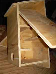 winter roost box for birds